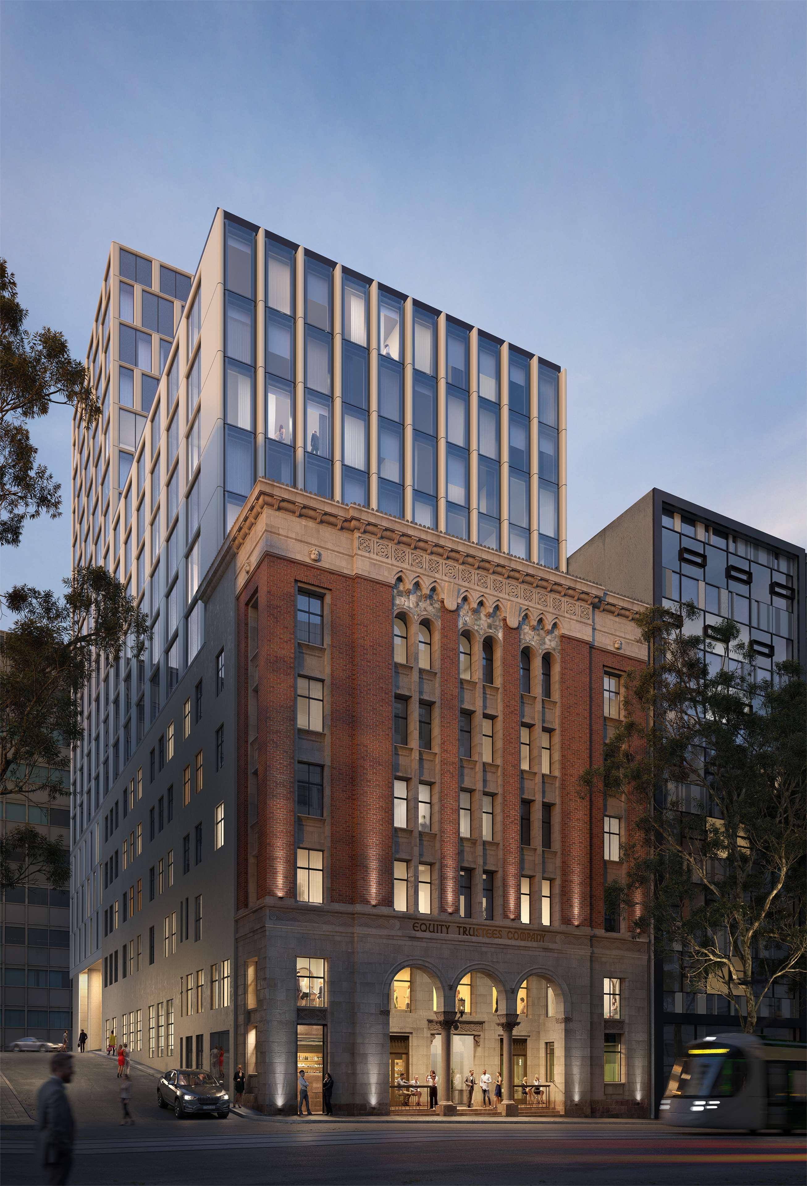Hilton Melbourne Little Queen Street Εξωτερικό φωτογραφία The proposed hotel