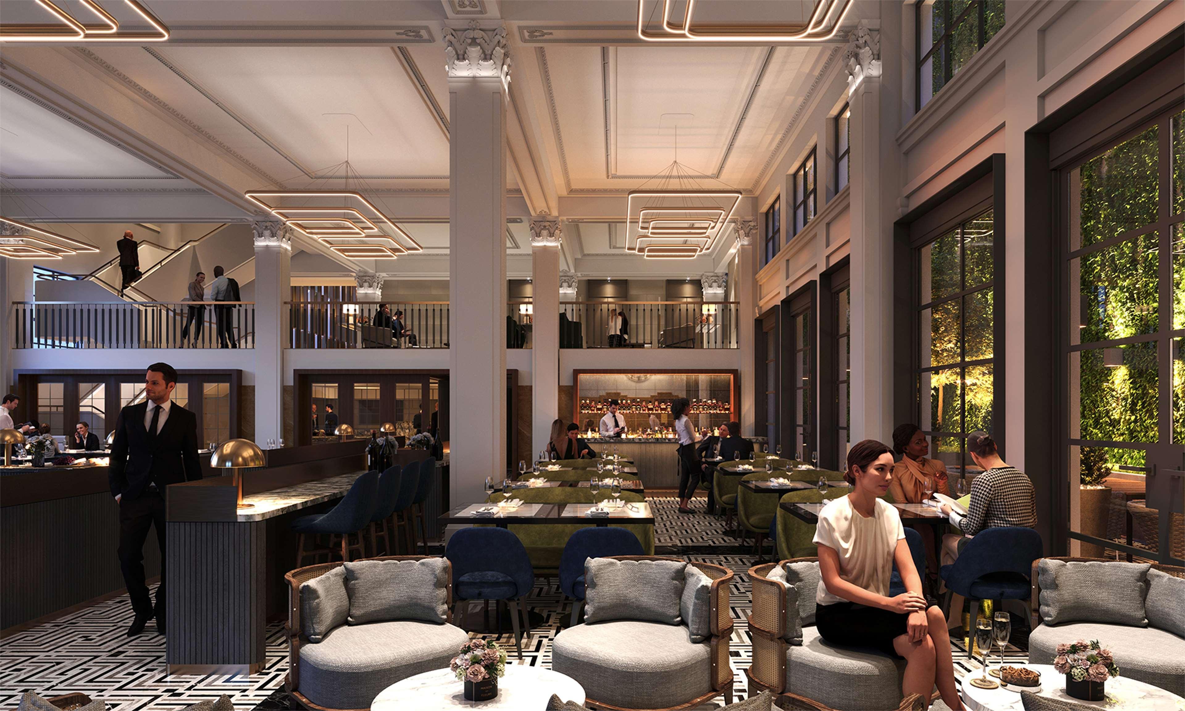 Hilton Melbourne Little Queen Street Εξωτερικό φωτογραφία The interior of the restaurant